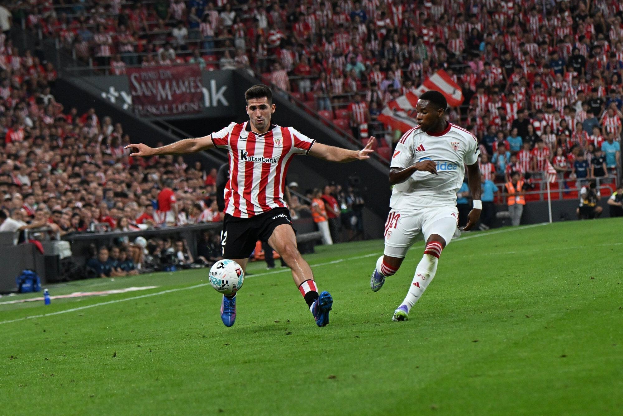 El Athletic-Sevilla, en imágenes