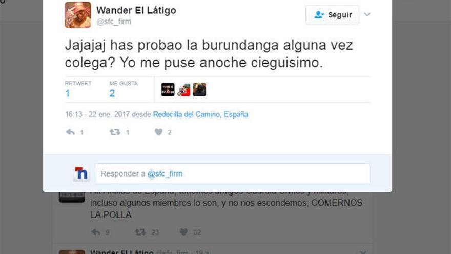 Las instituciones navarras muestran su &quot;total rechazo&quot; a la pancarta en apoyo a &quot;El Prenda&quot; e instan a la Delegación del Gobierno a actuar