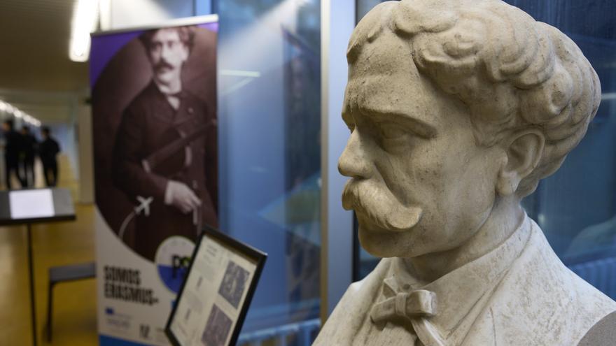 El busto de Pablo Sarasate vuelve a casa