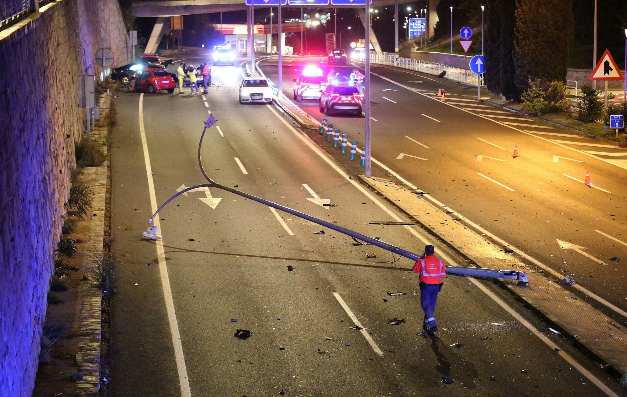 Grave accidente en Zizur