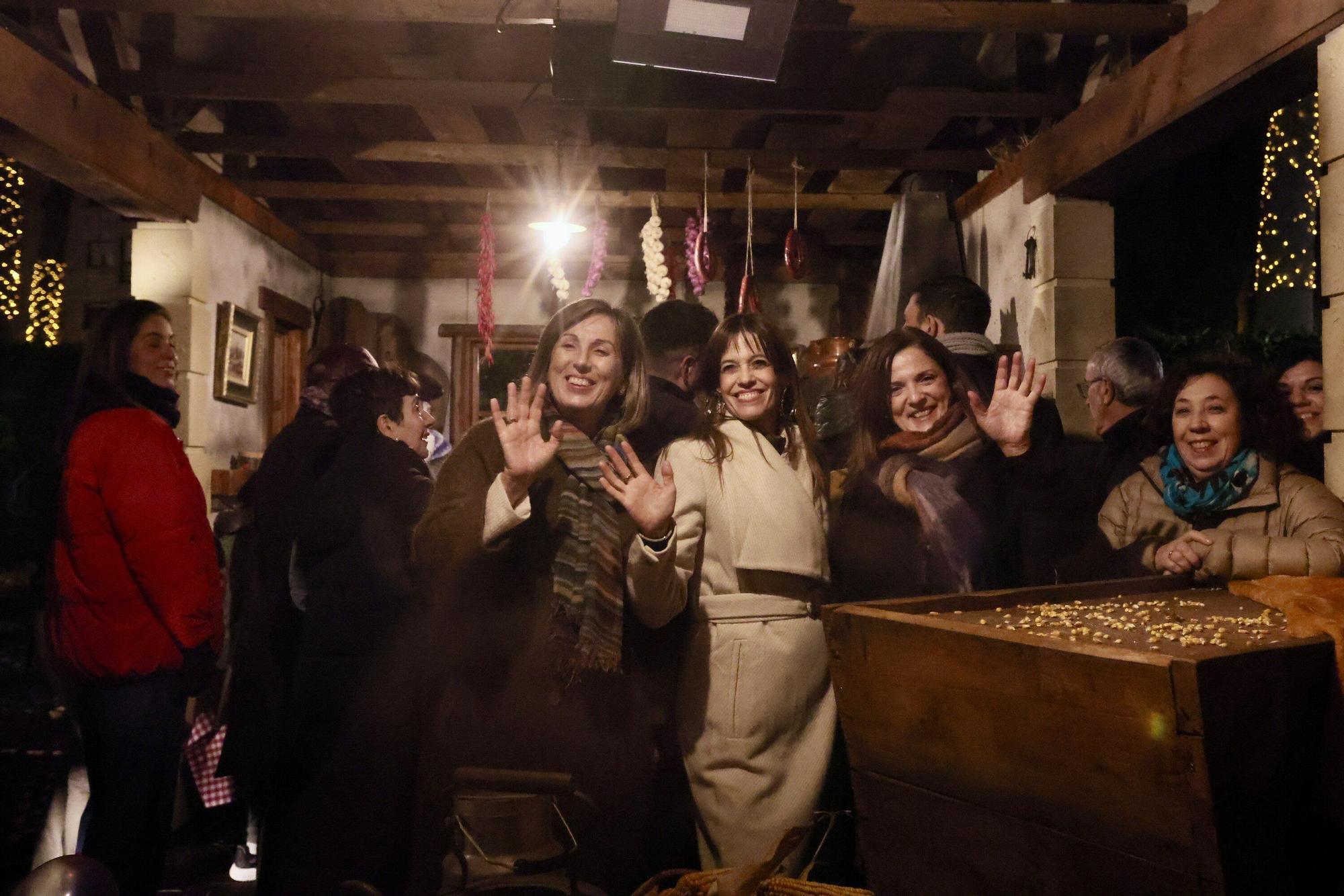 Olentzero se instala en su baserri en el Palacio Zulueta