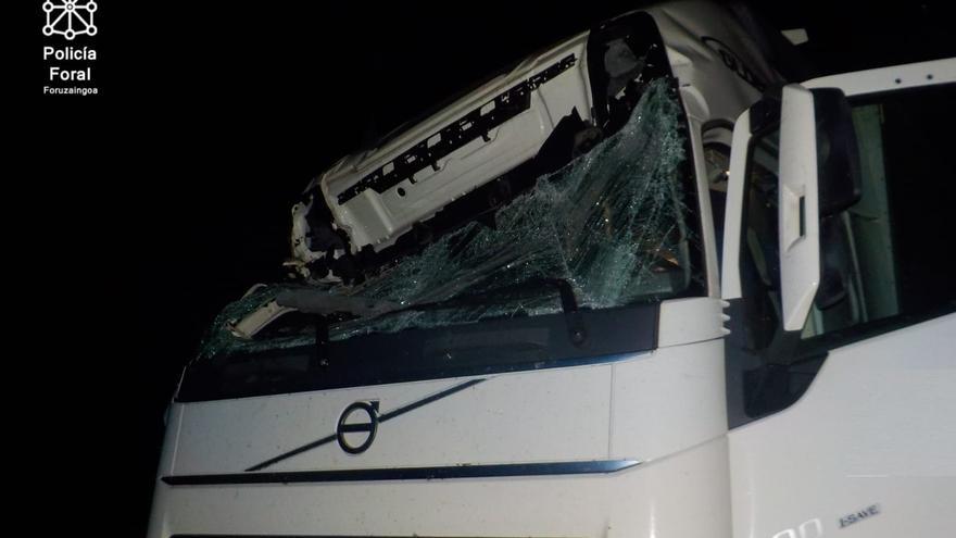 Denunciado un camionero en Tudela por cuadruplicar la tasa de alcohol y dar positivo en cocaína