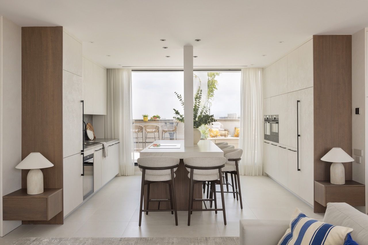 En imágenes:Un espectacular dúplex con vistas en Barcelona
