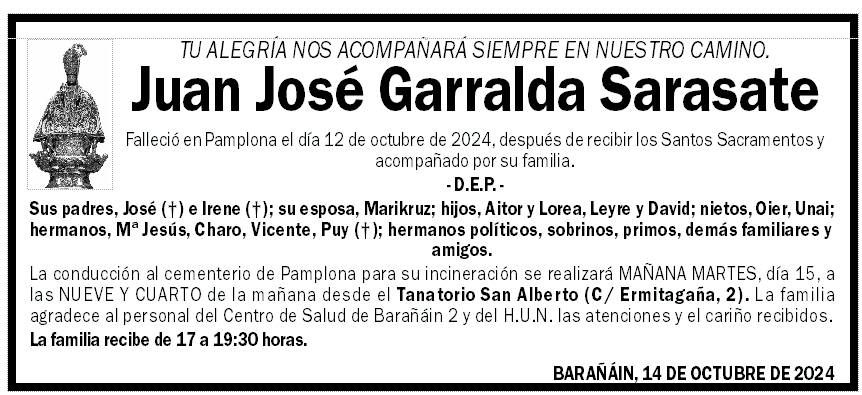 Juan José Garralda Sarasate