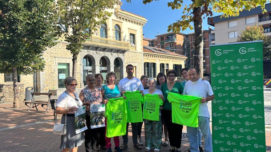 Amurrio espera una marea verde este domingo en su VI marcha contra el cáncer