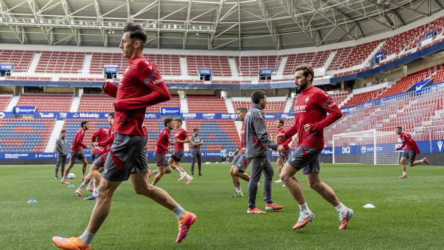 Osasuna: con Juan Cruz y Moi Gómez