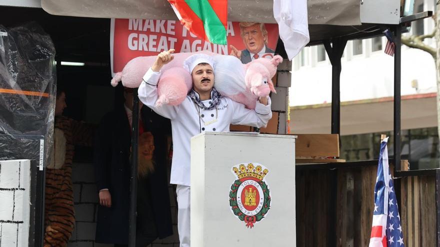 Día de zaldunita en los Carnavales de Tolosa: ¿dónde está Bad Bunny?