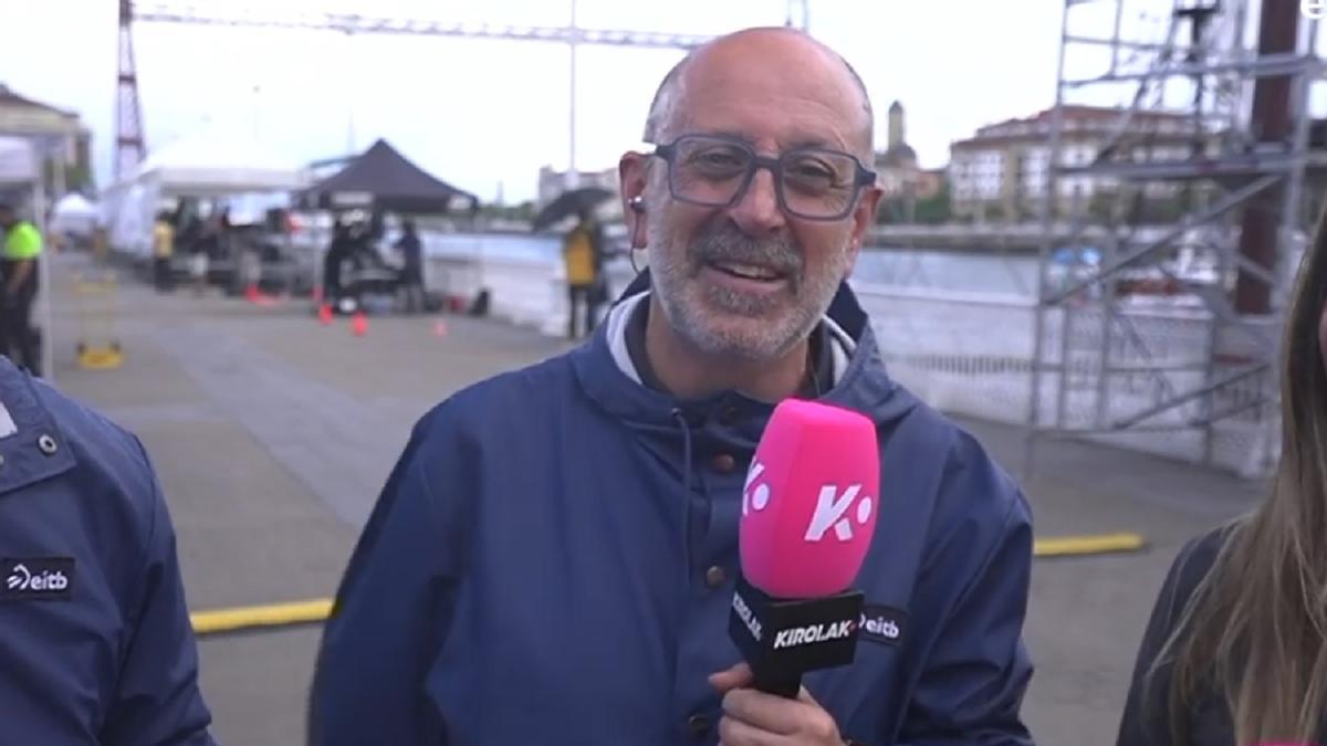 Mikel Olazabal se despide de las retransmisiones de remo en ETB