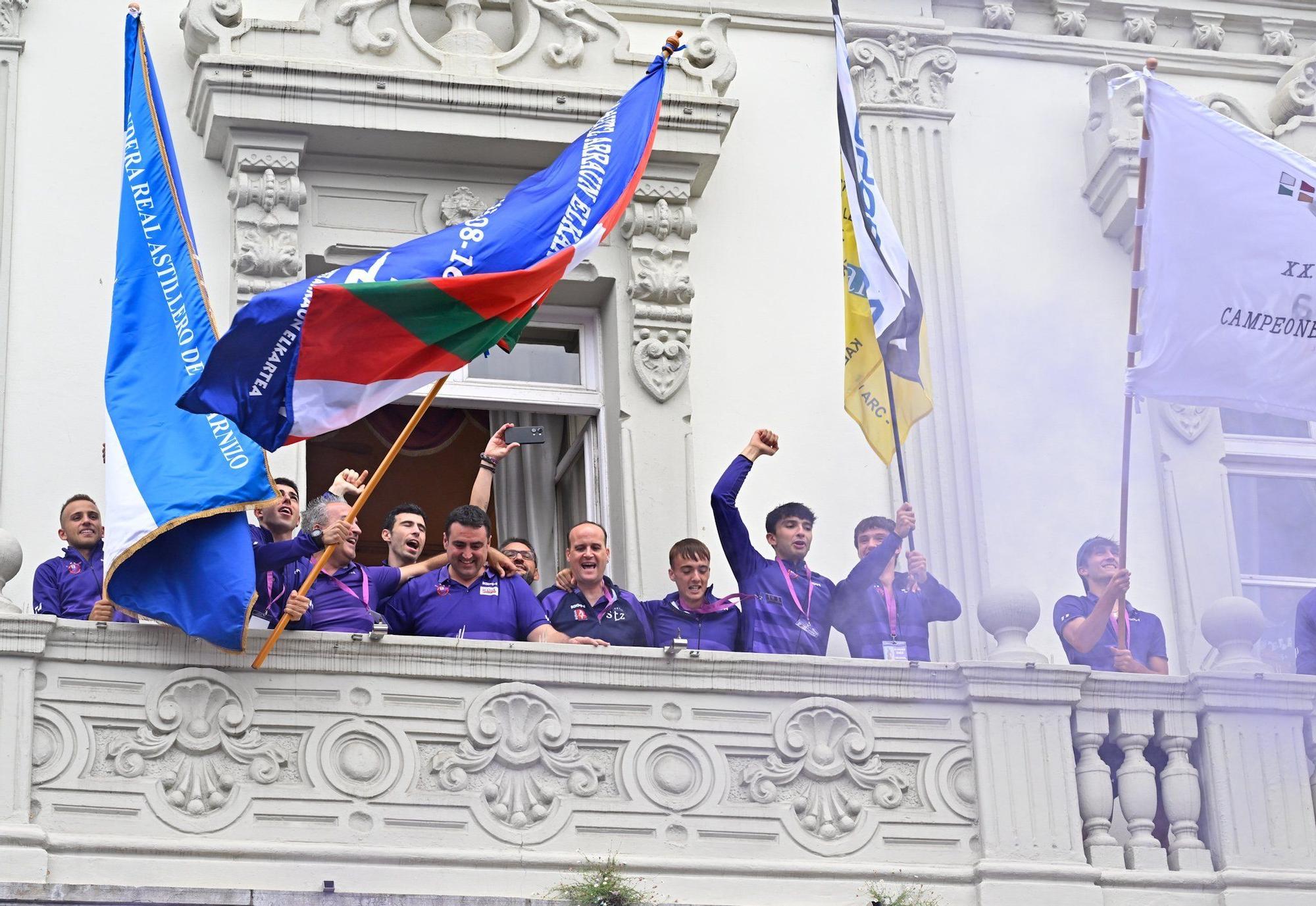 En imágenes: Santurtzi celebra el ascenso a Eusko Label Liga