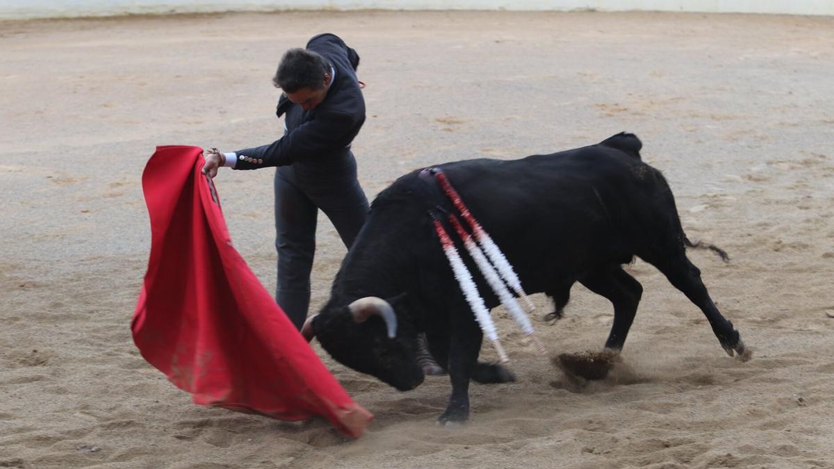 Un momento del festejo.