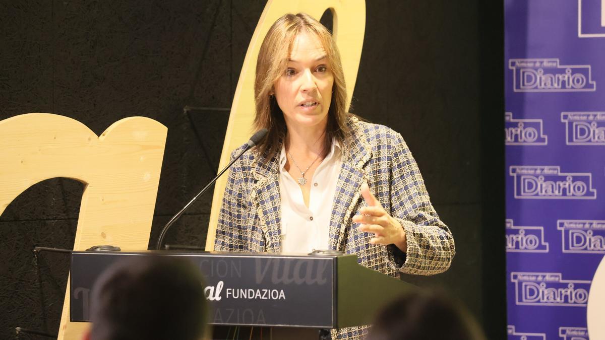 Arantxa Ibáñez de Opacua, directora de la Fundación Vital Fundazioa