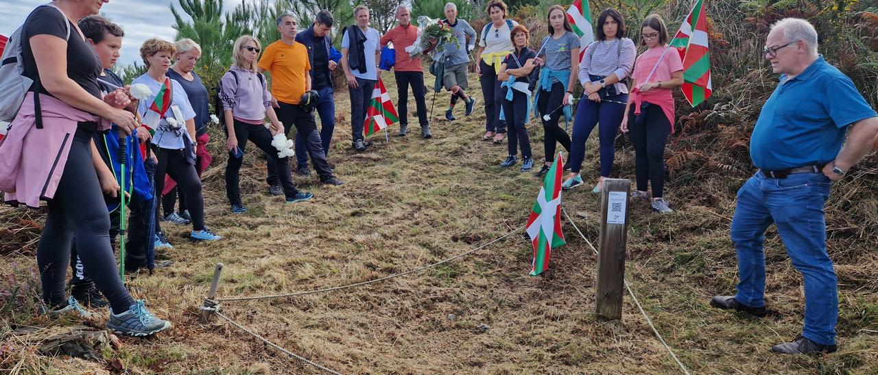 Elgoibar rinde homenaje a los gudaris y milicianos muertos en Zirardamendi