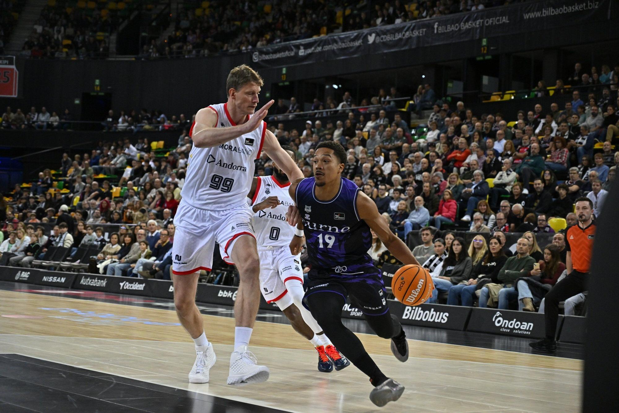 El Surne Bilbao Basket-Morabanc Andorra, en imágenes