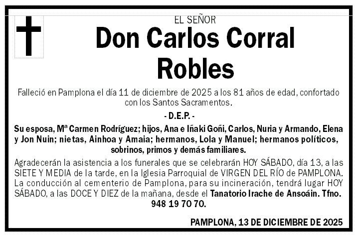 Carlos Corral Robles