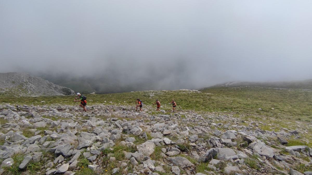 El último tramo hasta Gorbea se hace duro de verdad
