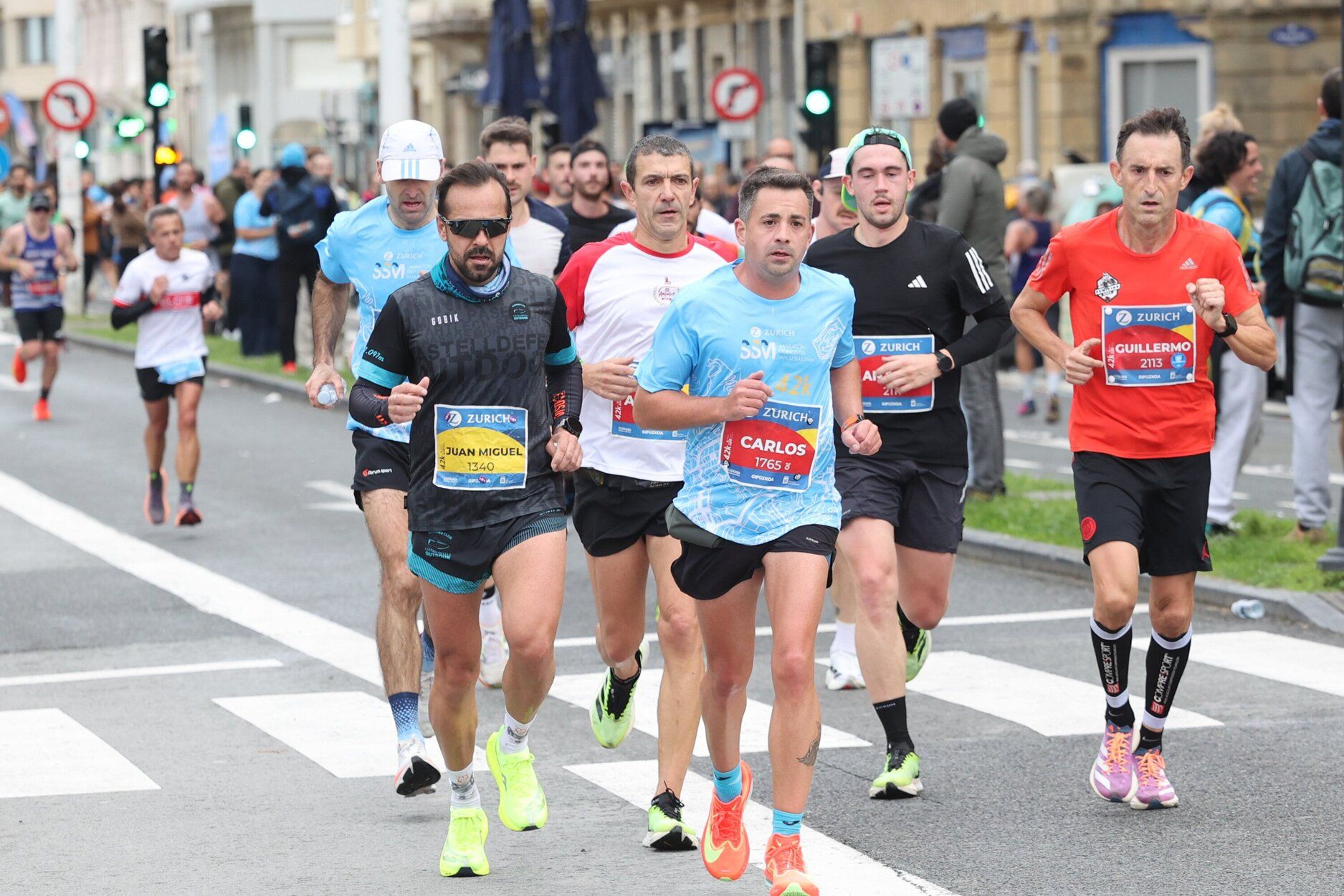 La 46 edición de la Maratón de San Sebastián, en imágenes