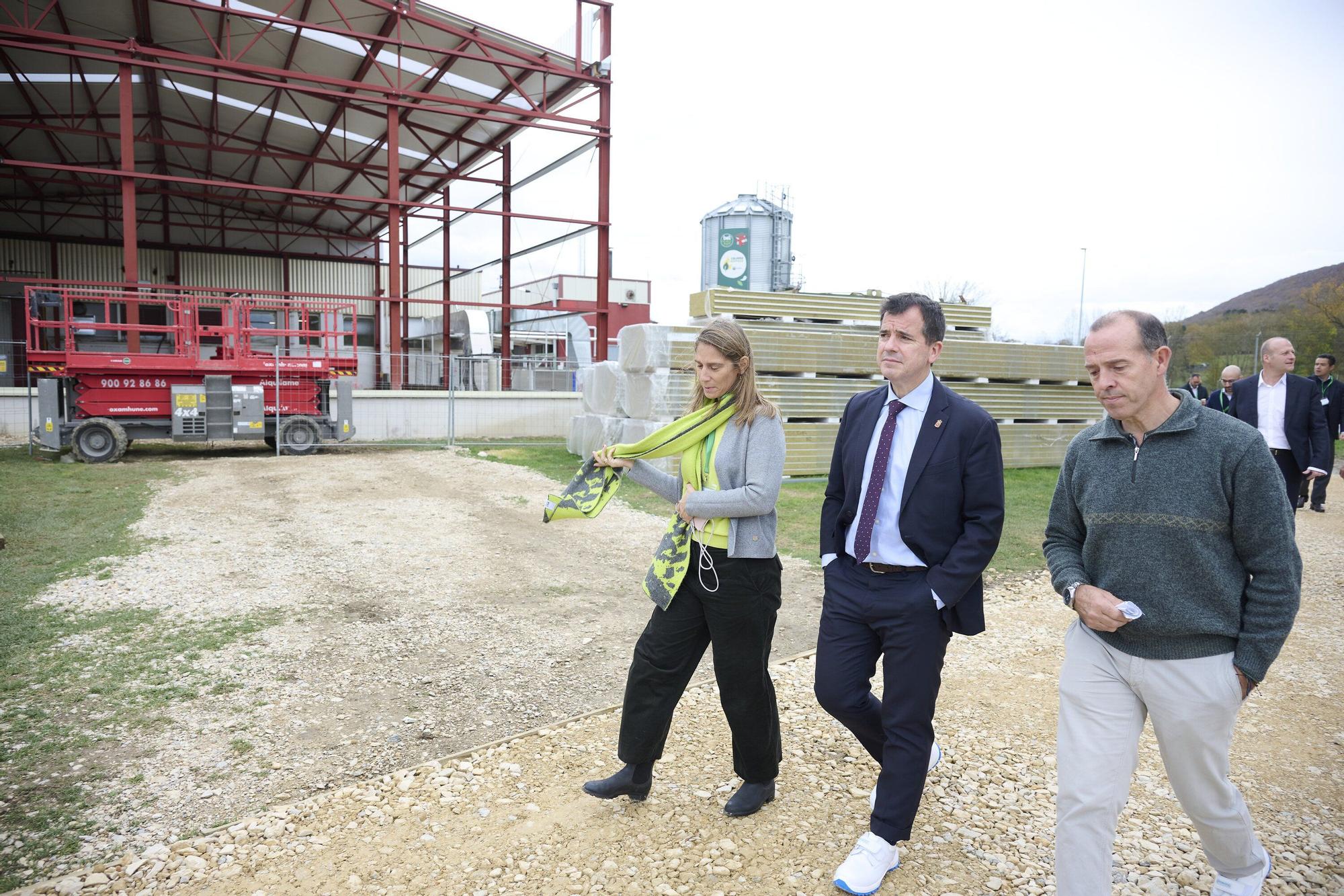 Fotos de la visita a la fábrica en Iraizotz de Grupo Bel