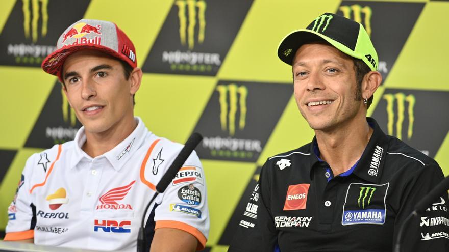 Marc Márquez pide respeto para Valentino Rossi