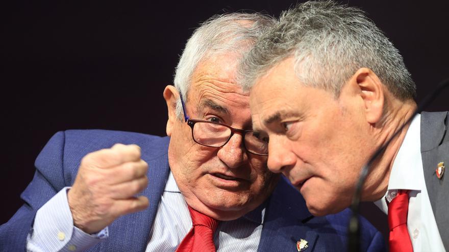 Sabalza envía un par de recados al Gobierno de Navarra en su discurso ante la Asamblea de Osasuna