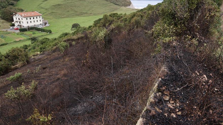 Zumaia registra el tercer incendio en lo que va de mes