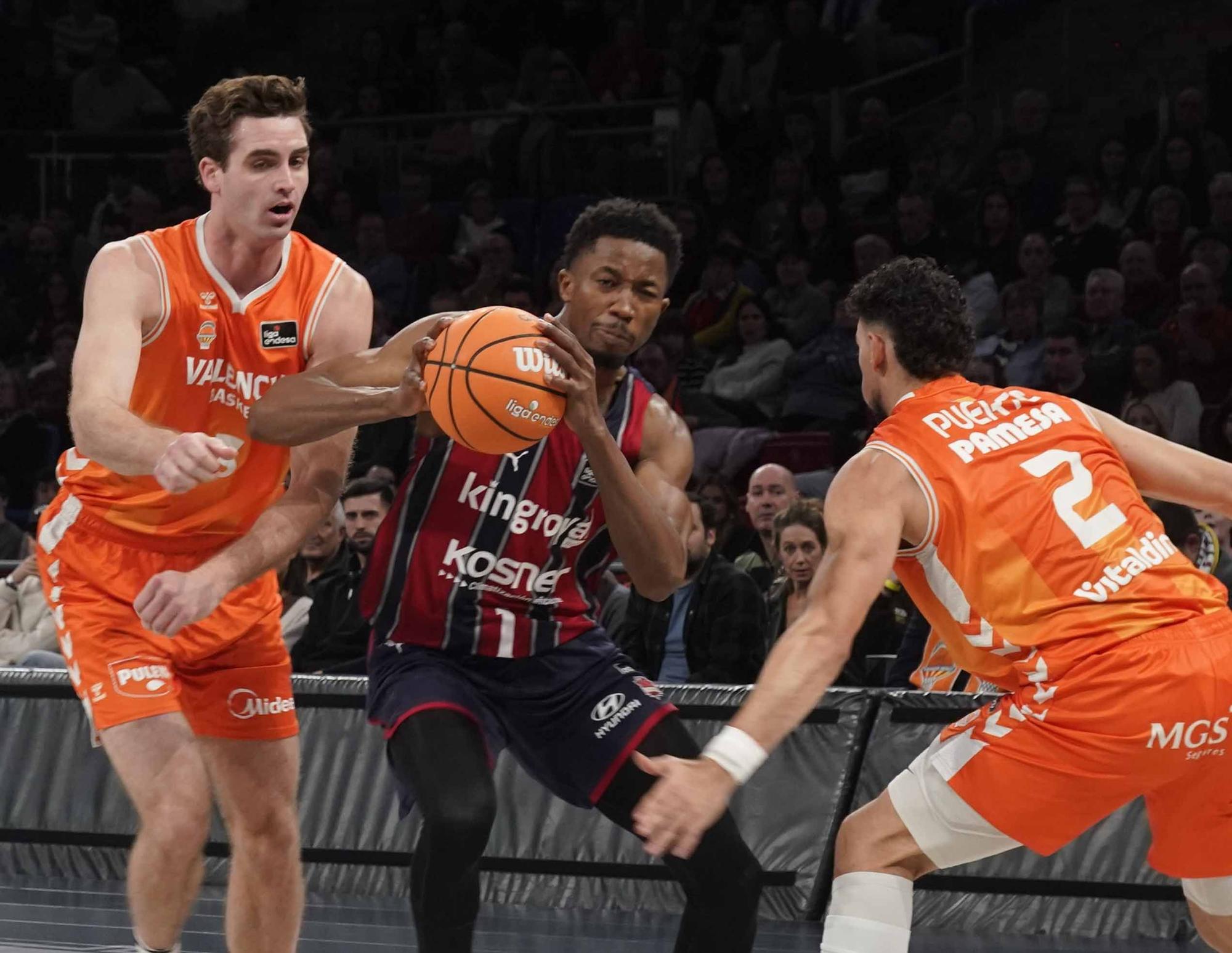 En imágenes: Derrota del Baskonia ante el Valencia Basket