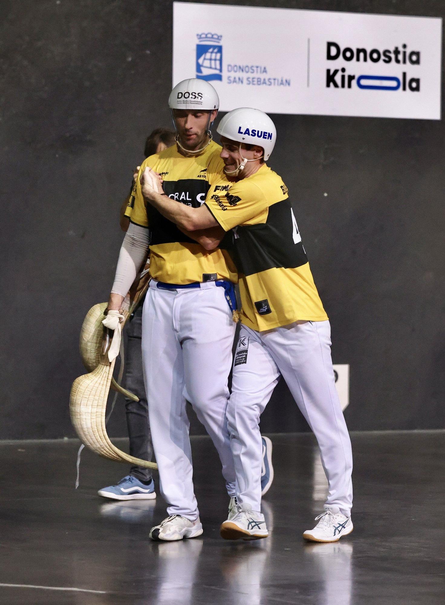 Barandika-López y Elaia-Maia, campeones de la Jai Alai League ante Urreisti-Basque y Sorozabal-Arai