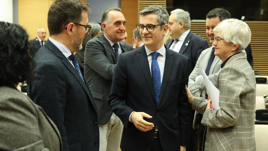 Bolaños espera que se solucione la crisis interna del CGPJ y &quot;se vuelva a trabajar con grandes consensos&quot;