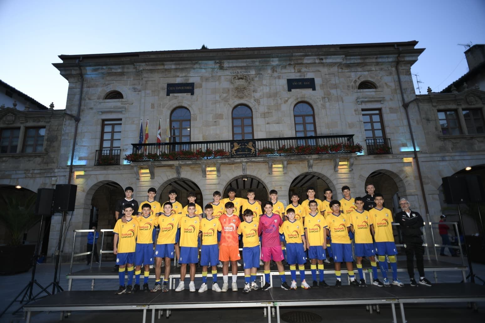 Presentación de los clubes deportivos de Urretxu y Zumarraga