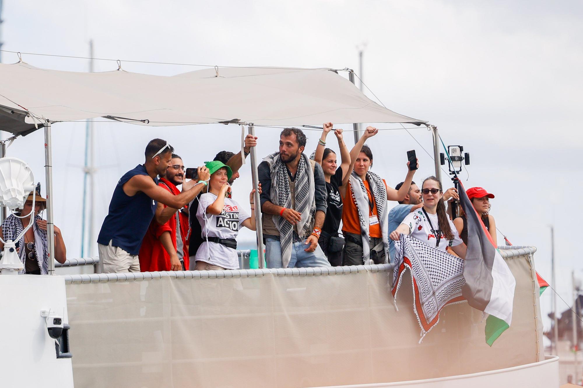 Fotos: La flotilla Global Sumud zarpa rumbo a Gaza