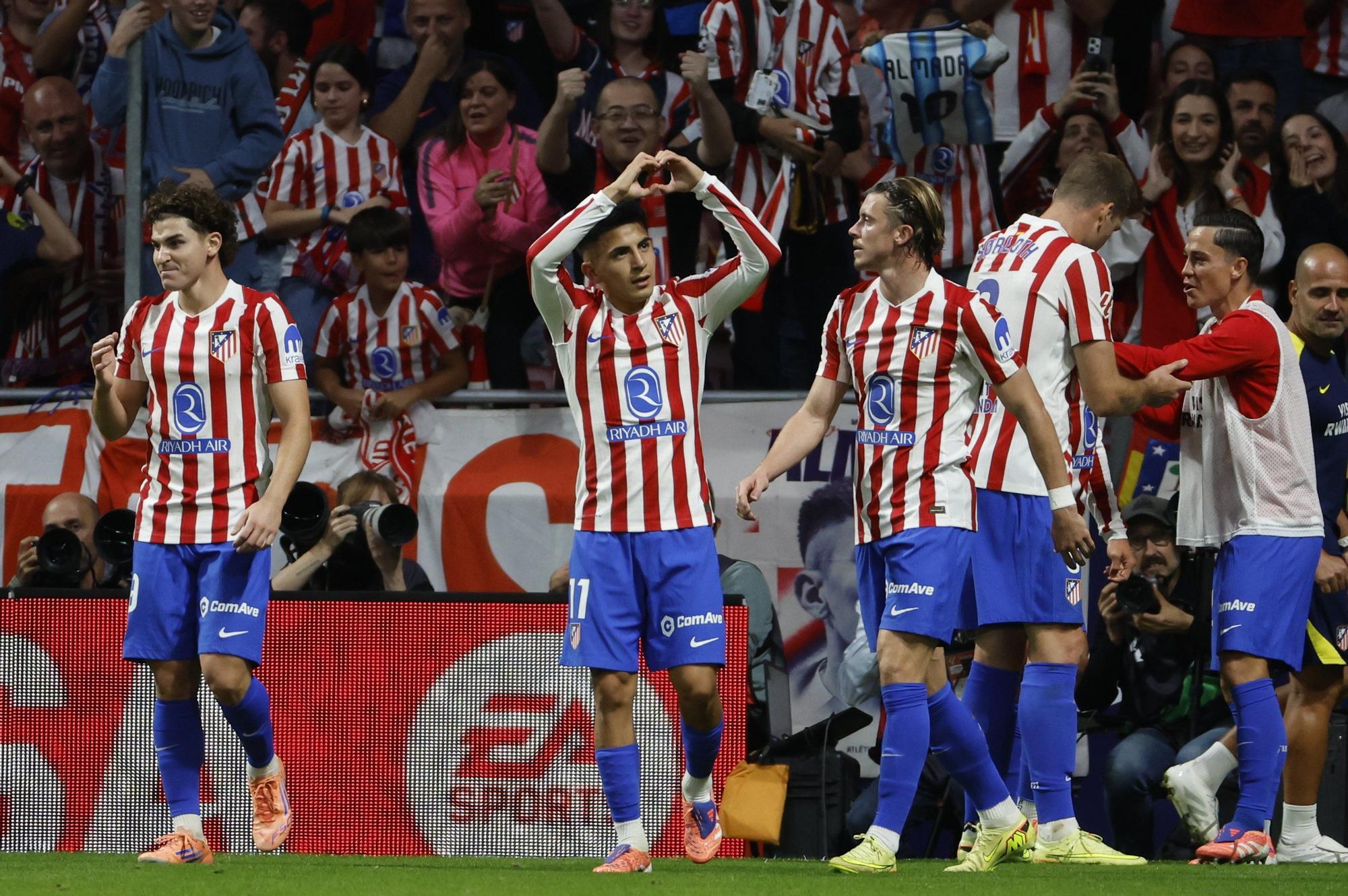 Fotos del partido Atlético de Madrid-Osasuna
