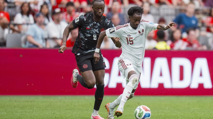Koné, la cara triste de la goleada canadiense