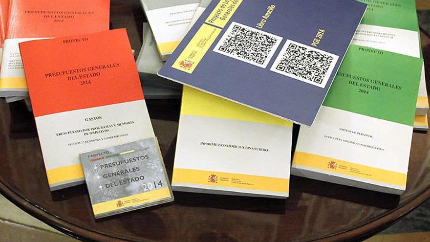 Detalle de los soportes del proyecto de ley de Presupuestos Generales del Estado para 2014