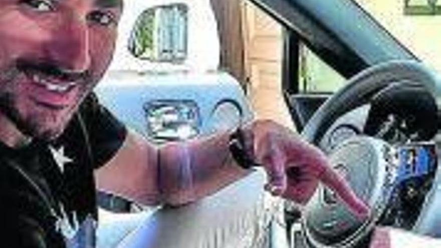 Benzema, imputado por no aportar el carné de conducir al ser parado