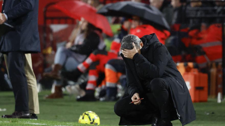 El enfado de Valverde por la falta de acierto de su equipo: "Me toca los cojones"