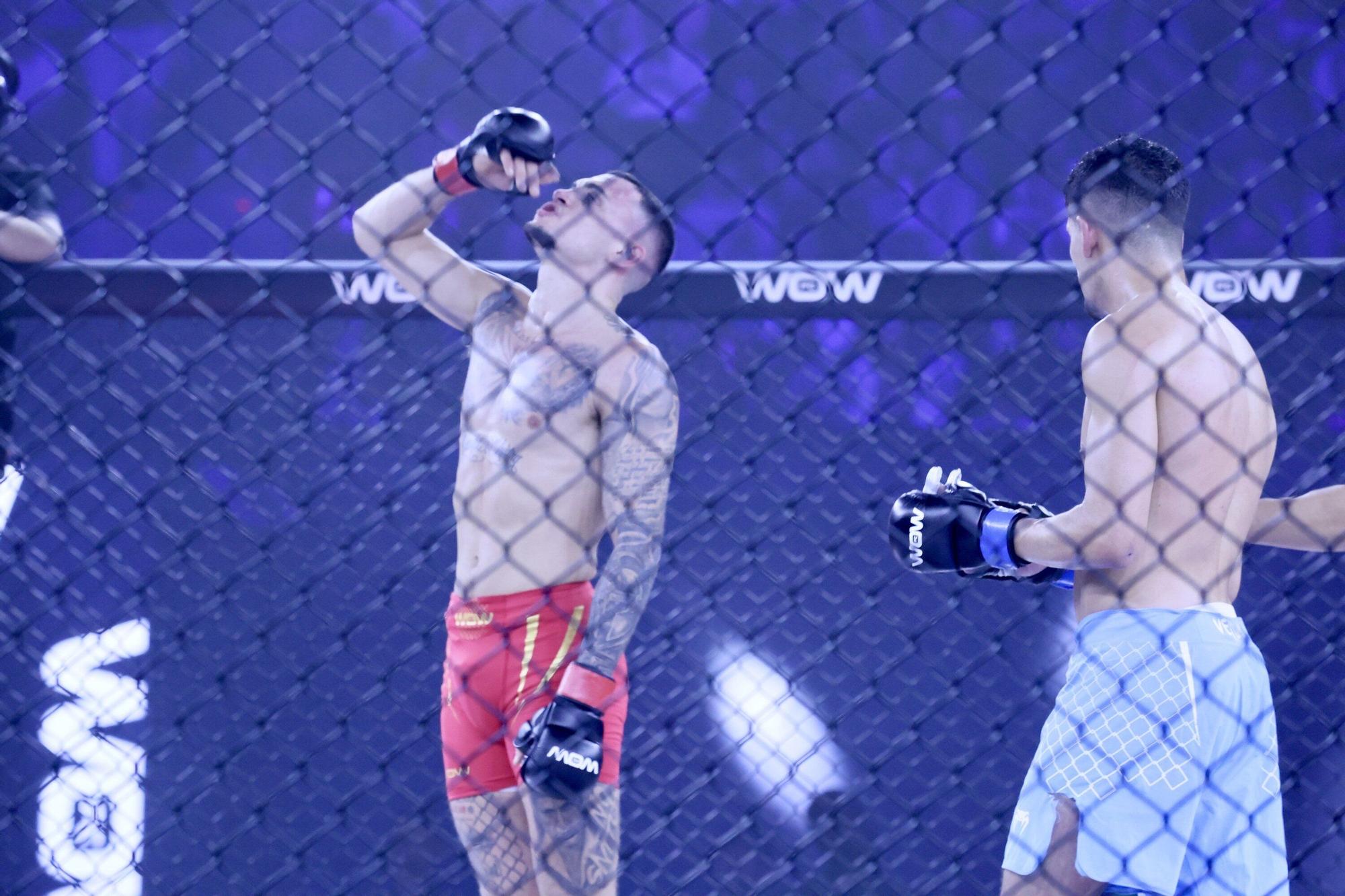 En imágenes: El Buesa se rinde al MMA con Topuria como estrella