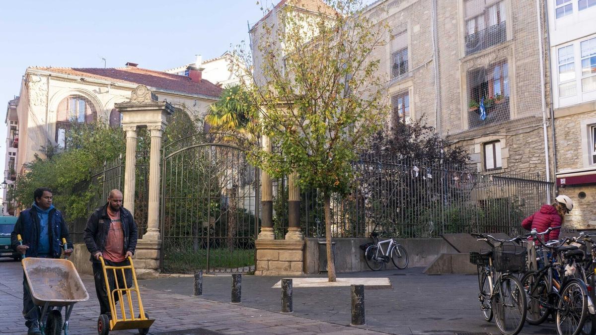 Palacio Álava-Esquível, en la calle Herrería de Vitoria.