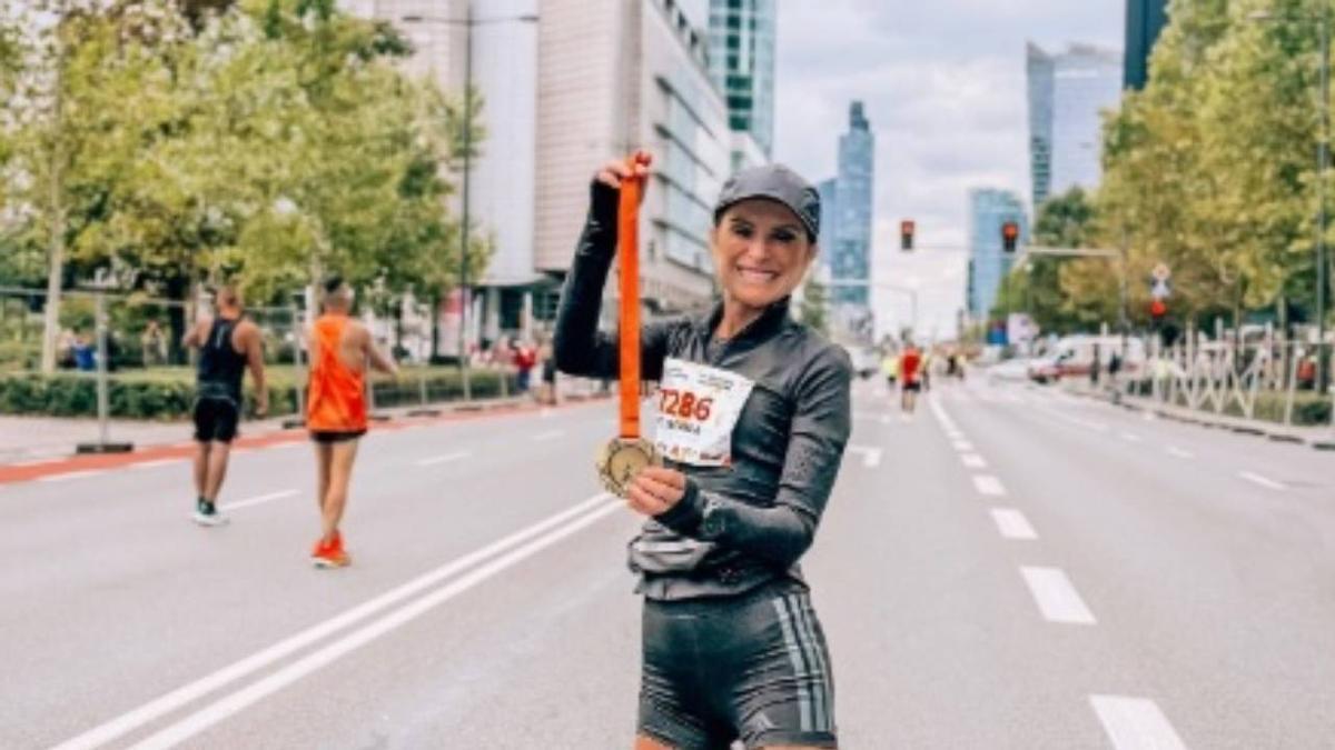 Verdeliss corre su maratón número 50 y ya tiene la mente puesta en una carrera vasca