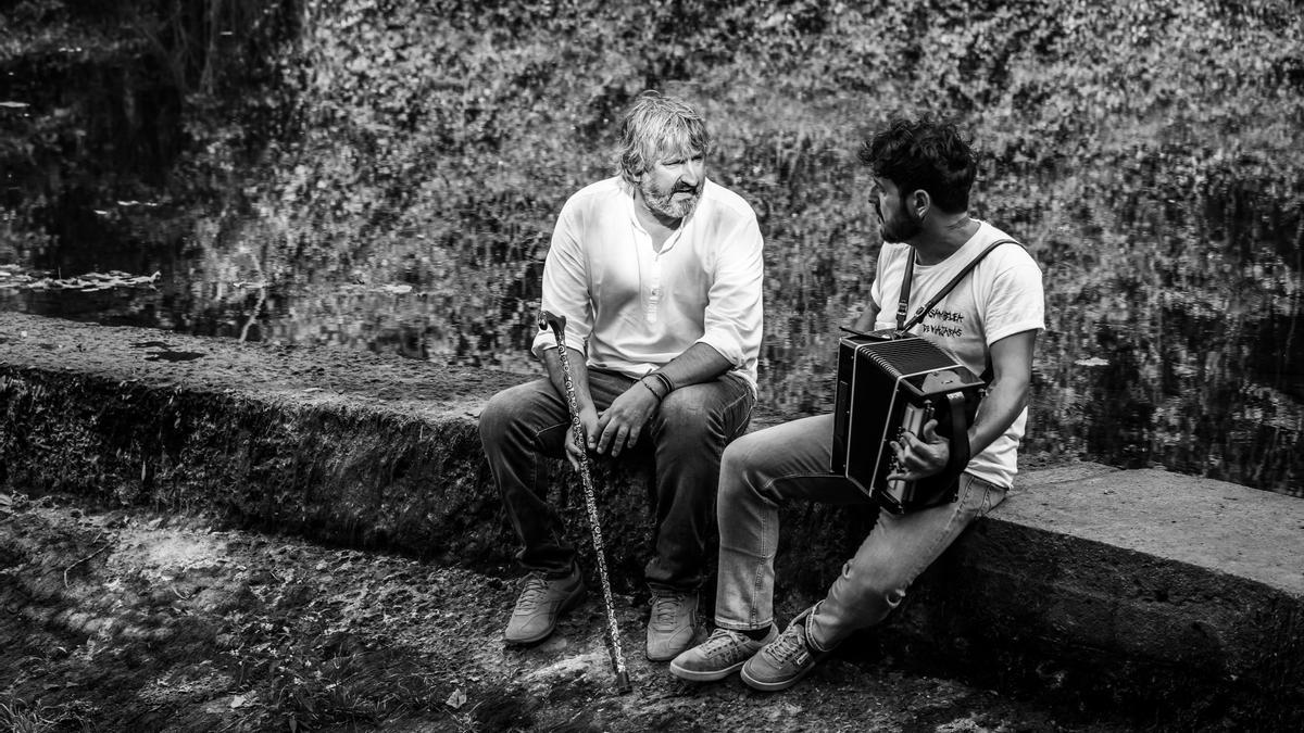 Jon Garmendia &#039;Txuria&#039; eta Xabi Solano.