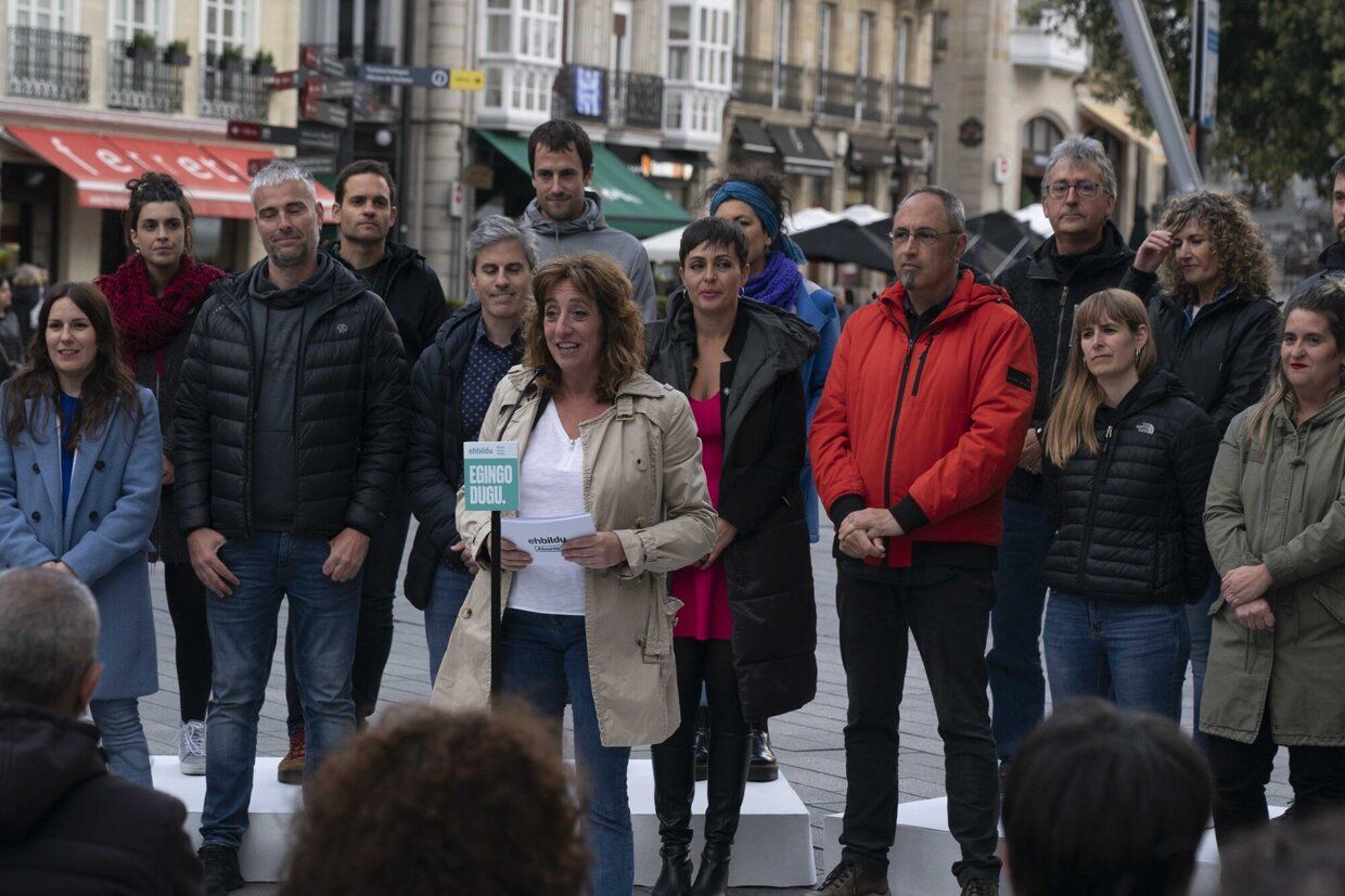 En imágenes: arranca la campaña en Vitoria