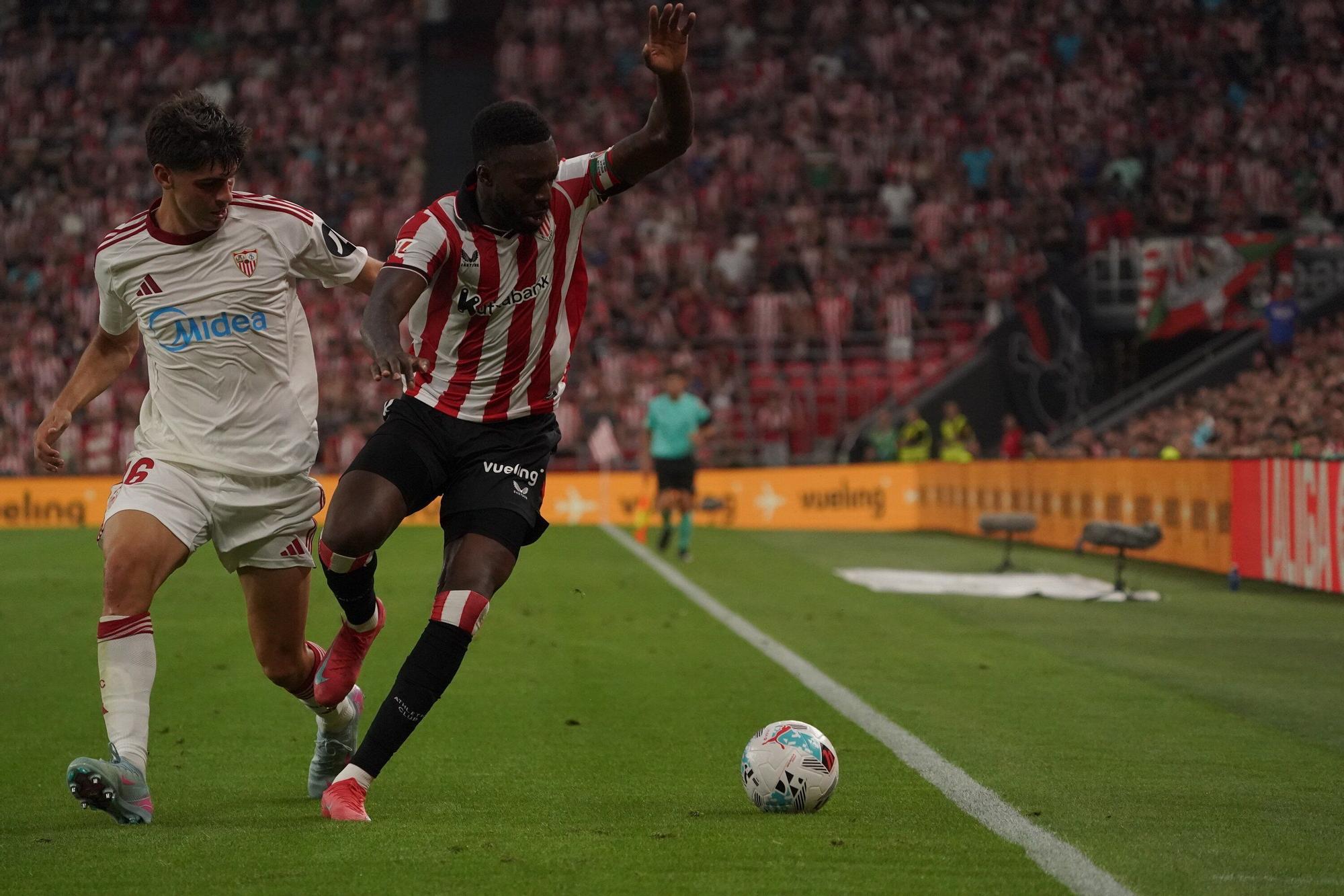 El Athletic-Sevilla, en imágenes