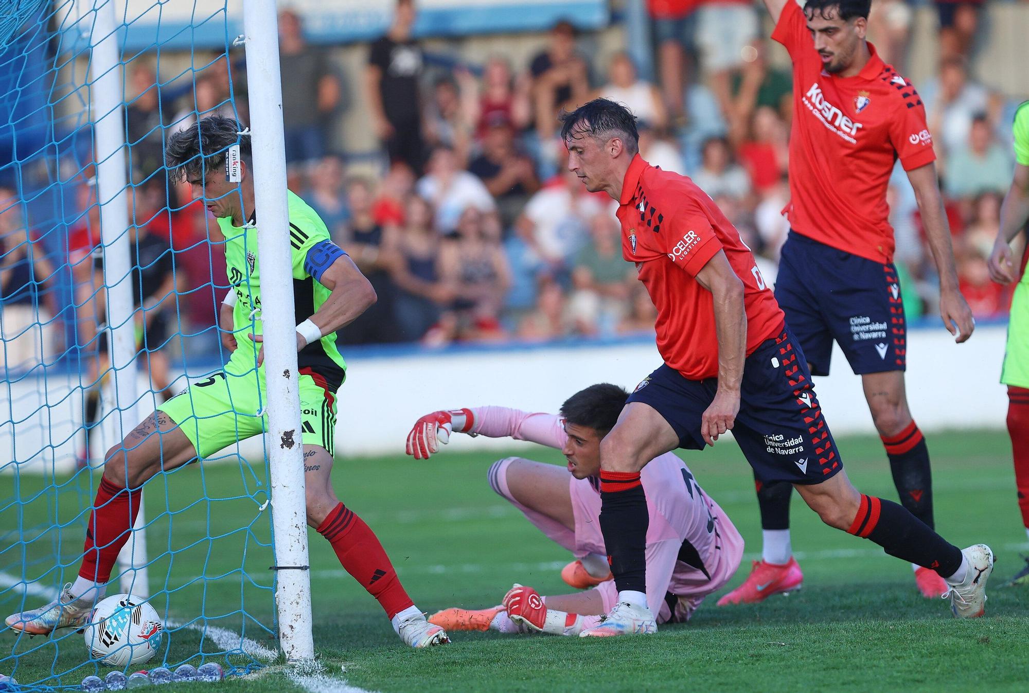 Osasuna logra en Tafalla su primer triunfo de pretemporada