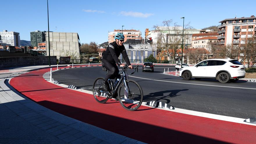 La red de bidegorris de Bilbao se extiende por 77 kilómetros