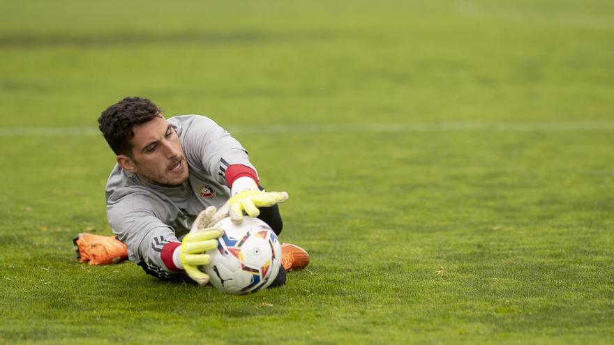 Entrenamiento de Osasuna del 10 de abril para preparar el partido ante el Villarreal