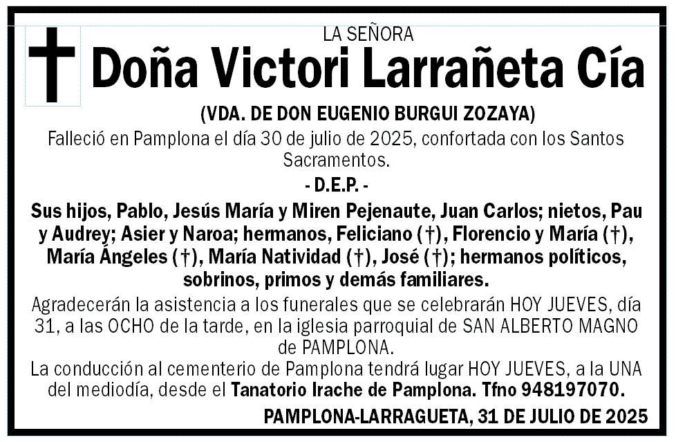 Victori Larrañeta Cía