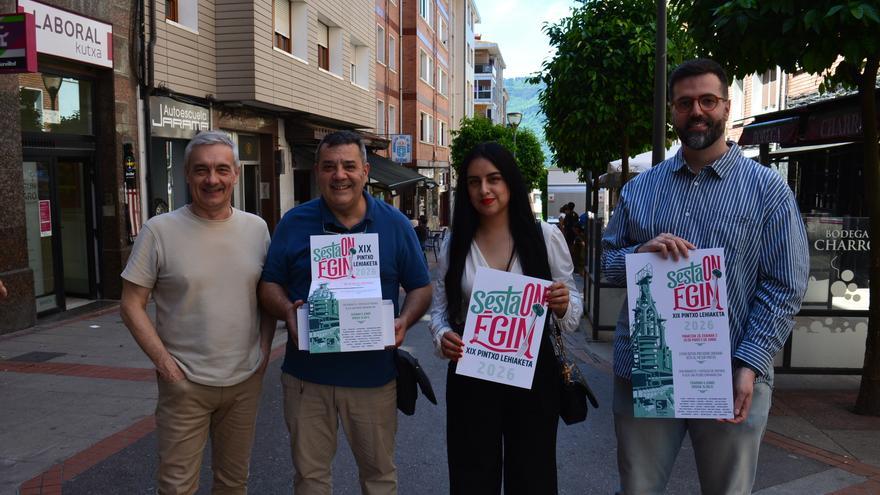 Una treintena de locales participarán en el 19 Concurso de Pintxos de Sestao