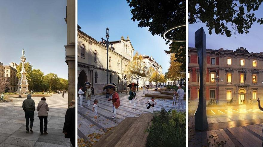 Príncipe de Viana da luz verde a la reurbanización del paseo de Sarasate