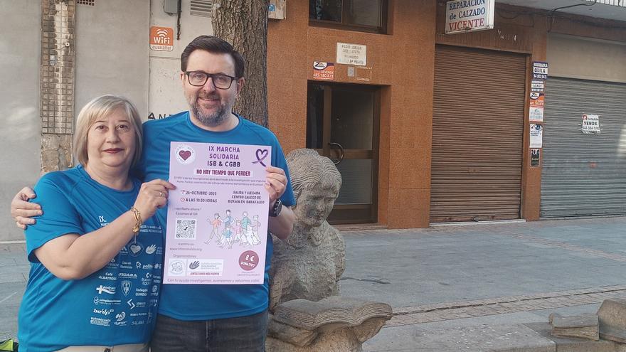 Marea por el cáncer de mama metastásico en Barakaldo