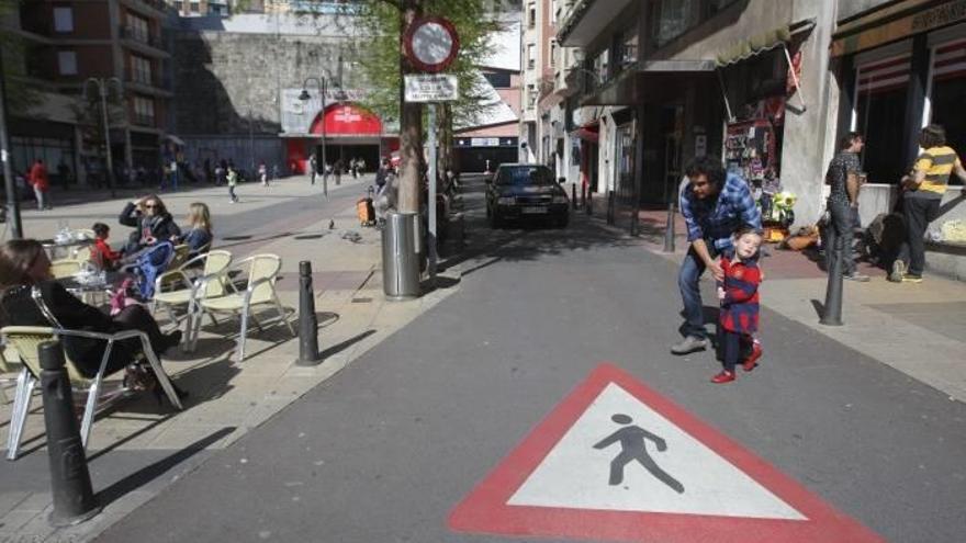 En marcha en Castaños las primeras medidas para calmar el tráfico