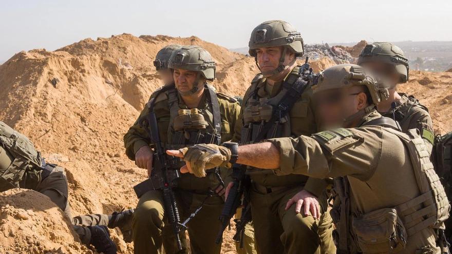 El jefe del Ejército israelí declara la línea provisional de alto el fuego en Gaza como una &quot;nueva frontera&quot;