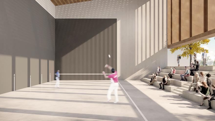 Leioa saca a licitación las obras del frontón de San Bartolomé